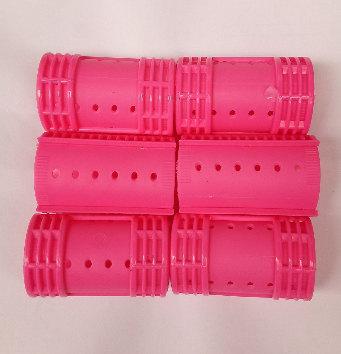 12PCS/SET PROFESSIONAL HAIR STYLING ROLLER, 7cmx3.6cm,JUMBO SIZE, PINK COLOUR