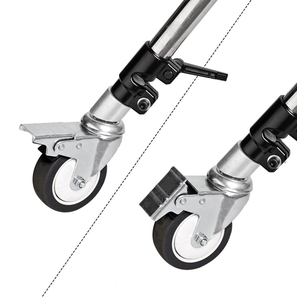 3pcs/set Professional Swivel Casters Wheels With 25mm