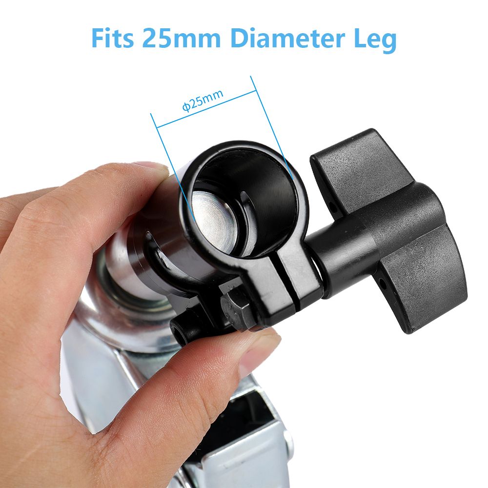 3pcs/set Professional Swivel Casters Wheels With 25mm