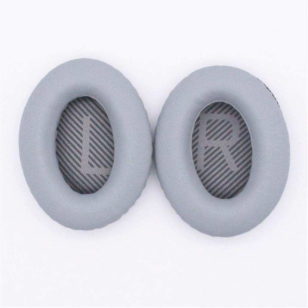 2 Piece EarPads Ear Cushions For Quiet Comfort 35(QC35) Headset Gray