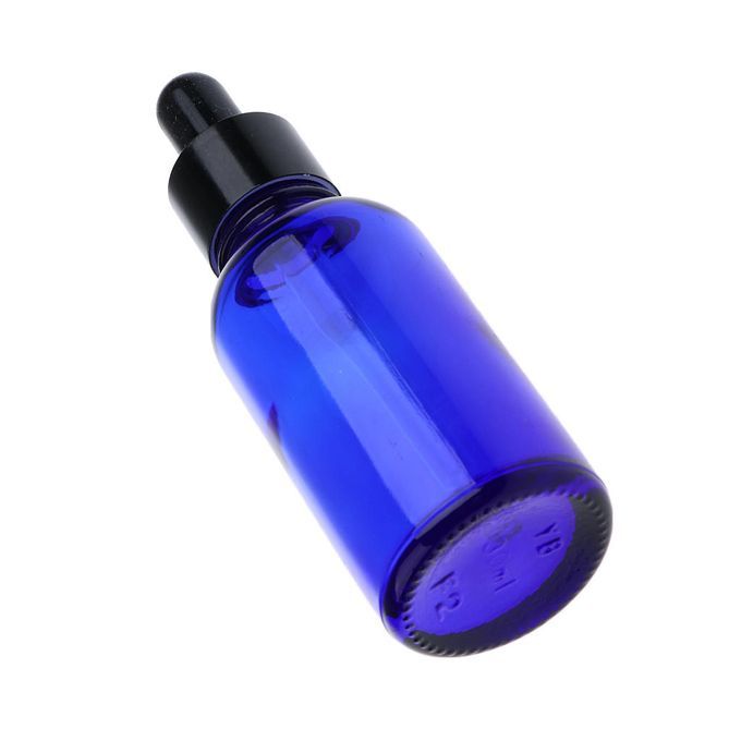 12pcs Glass Refillable Empty Essential Oils Dropper Bottles For Blue