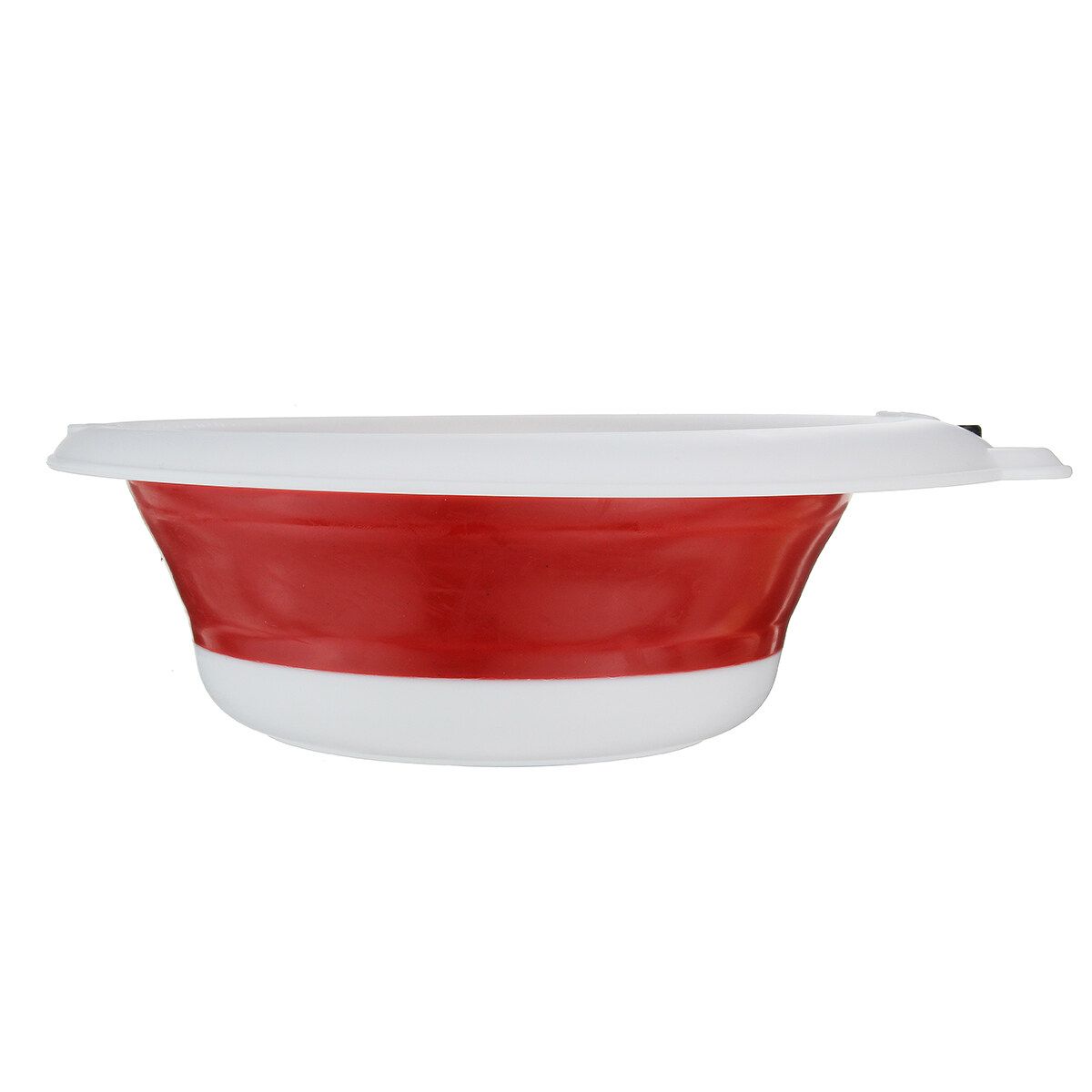 Infant Baby Washbasin Folding Basin Portable For Kid Cartoon Foldable Face Basin Red