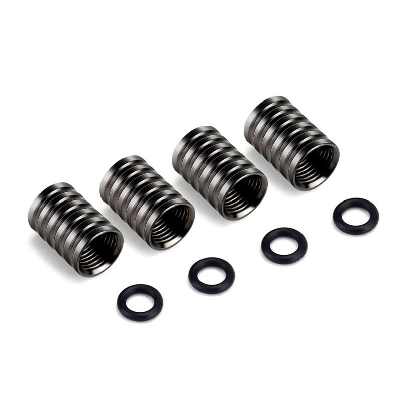 Car Wheel Tire Valve Caps Cover for Maserati Ghibli Granturismo Quattroporte Levante Gransport Granlusso 3200 GT Gran Cabrio