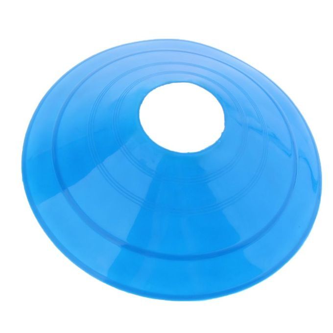 5 Pcs Inline Roller Skating Disc Cones Boundary Marker Agility Blue