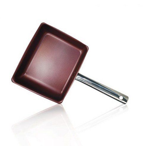 Cladin Flat Square Menbosha Frying Pan Induction IH