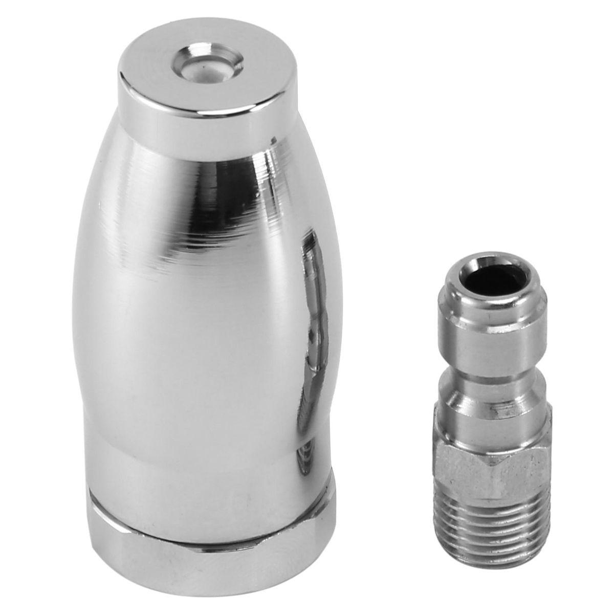Turbo Nozzle for Pressure Washer Rotating Nozzle for Hot and Cold Water 14 Inch Quick Connect Orifice 30 3600