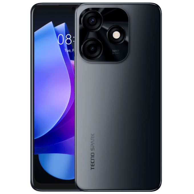 Spark 10C (KI5k) 6.6" 4GB RAM/128GB ROM Android 12 - Black