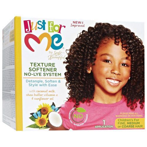 Texture Softener For Kids,No Lye Kit System -1 Pack