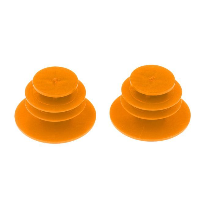 Bike Bicycle Handlebar End Plugs Bar Grip Plugs Handlebar Bar   Yellow