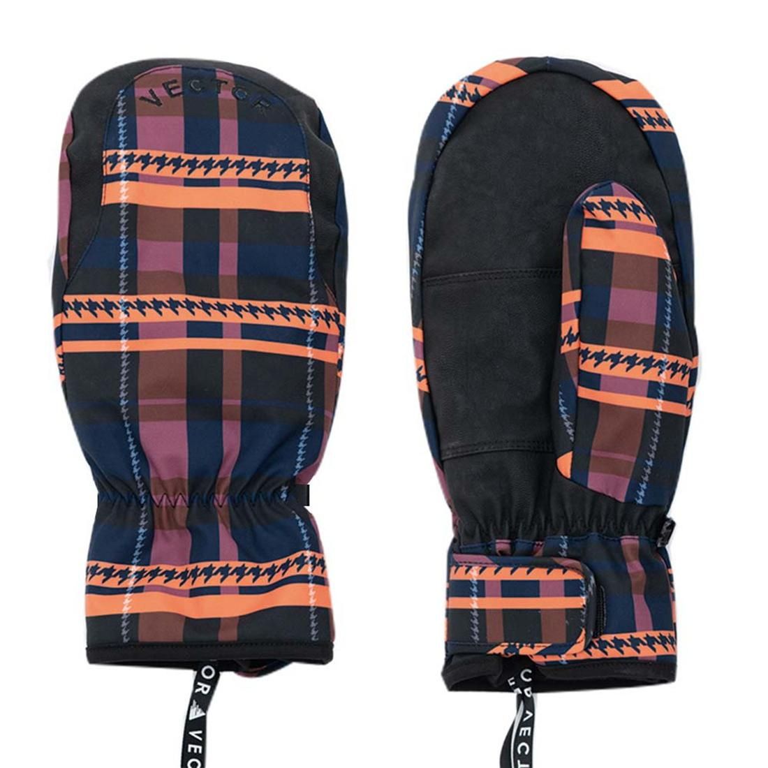 Extra Thick Women 2-IN-1 Mittens Ski Gloves Snowboard Men