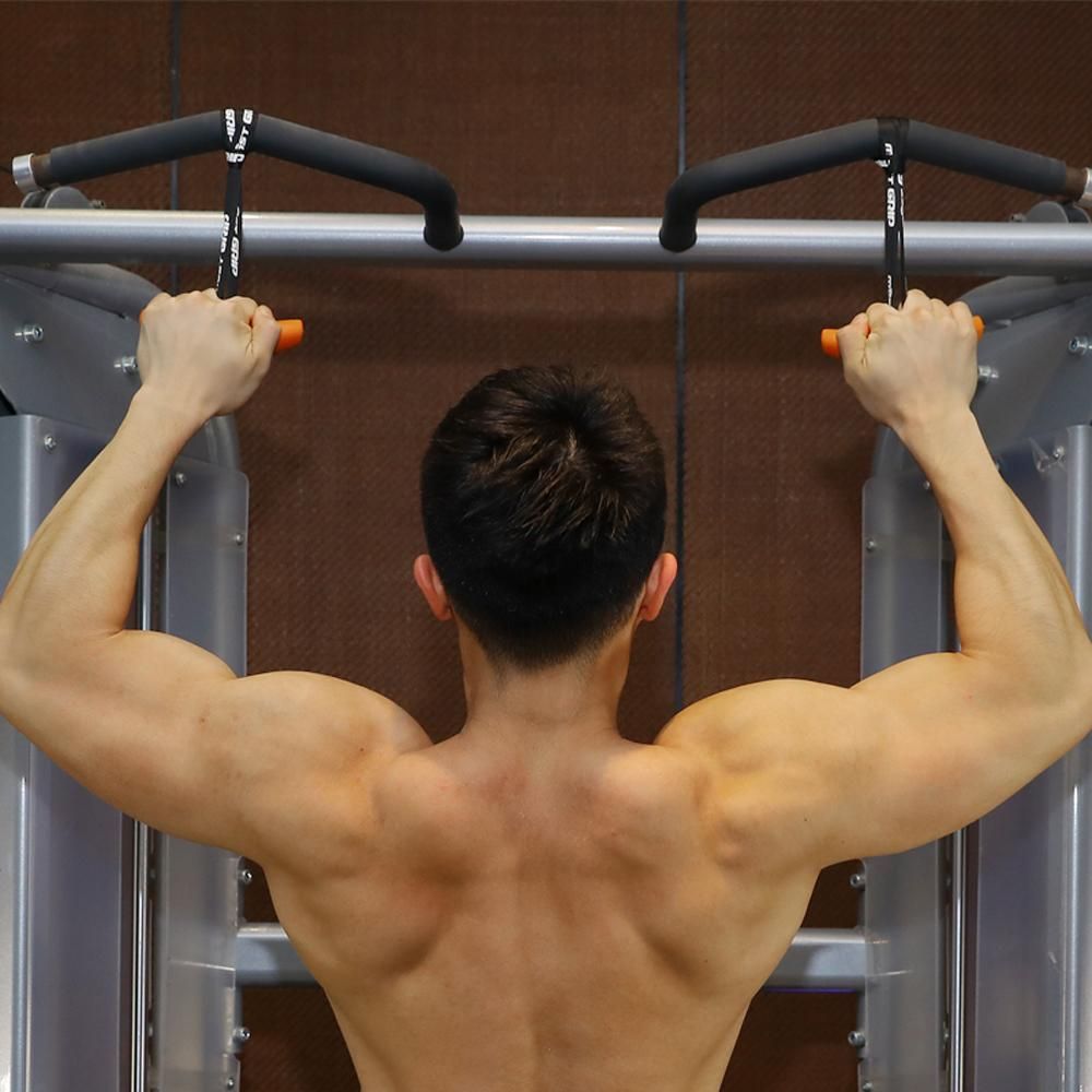 High Strength TPE Gym Resistance Band Handle Grips Weight Lifting Training Grip Strength Sling Trainer