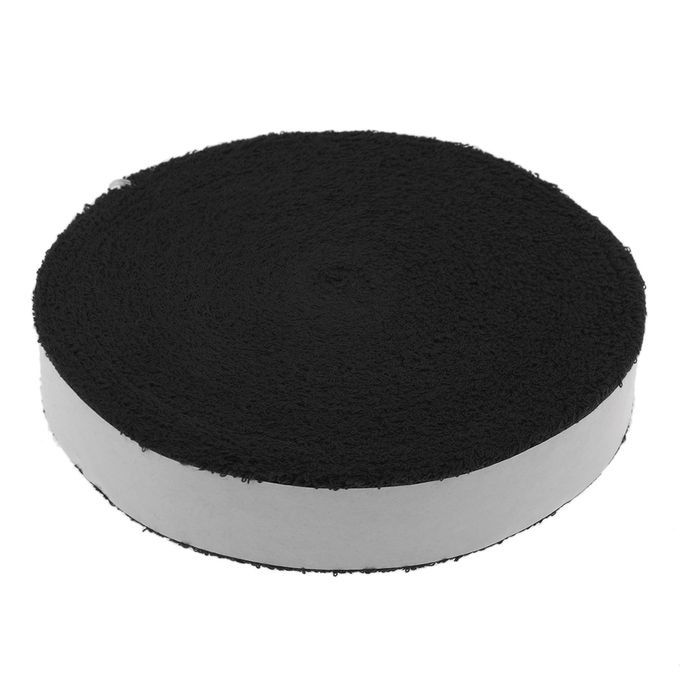 10M Soft Cotton Towel Grip Tape For Tennis Badminton Racquet Black
