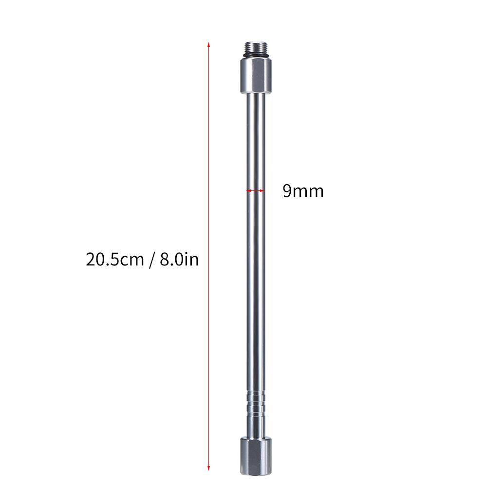 Gas Lantern Extension Tube Blow Torch Extender Pole Camping Lamp Extension Rod Cooking Stove Gas Tank Converter Extension Rod
