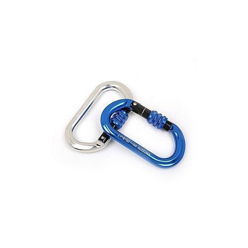 XINDA XD8122N Climbing Super Strength Steel Screw Main Lock Protection Climbing Hiking Carabiner