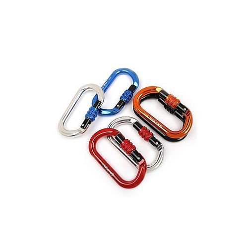 XINDA XD8122N Climbing Super Strength Steel Screw Main Lock Protection Climbing Hiking Carabiner