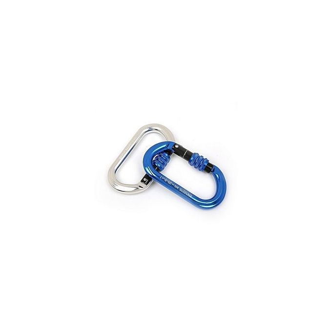 XINDA XD8122N Climbing Super Strength Steel Screw Main Lock Protection Climbing Hiking Carabiner