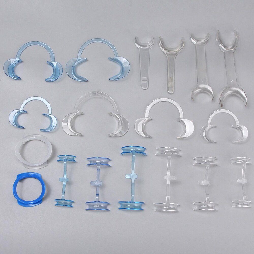 18Pcs/Set /O/M-SHAPE Dental Teeth Intraoral Cheek Lip Retractor Mouth Opener