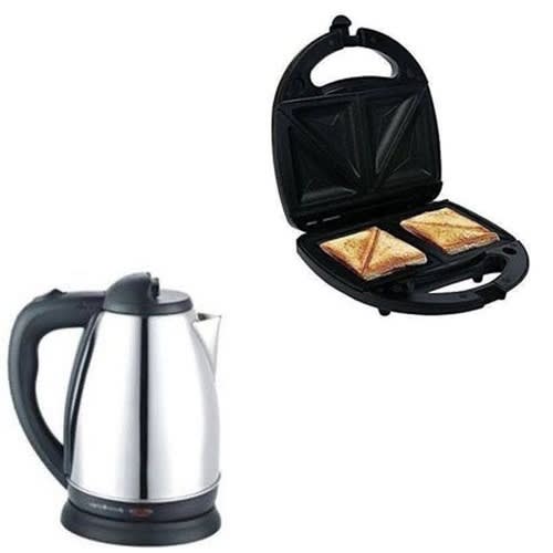 2L Kettle And Two Face Toaster Bundle