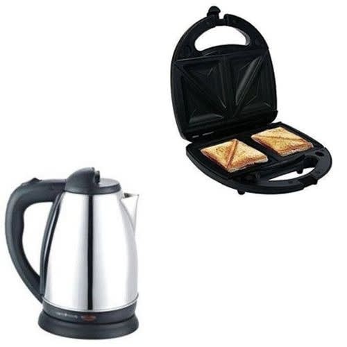 2L Kettle And Two Face Toaster Bundle