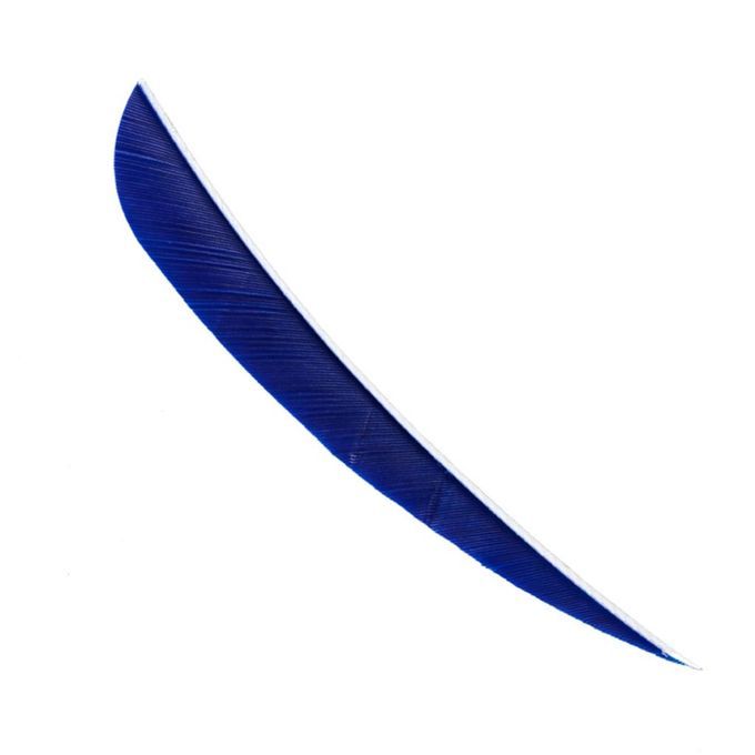 12 Pieces Universal Archery Hunting Arrow  Fletching Dark Blue