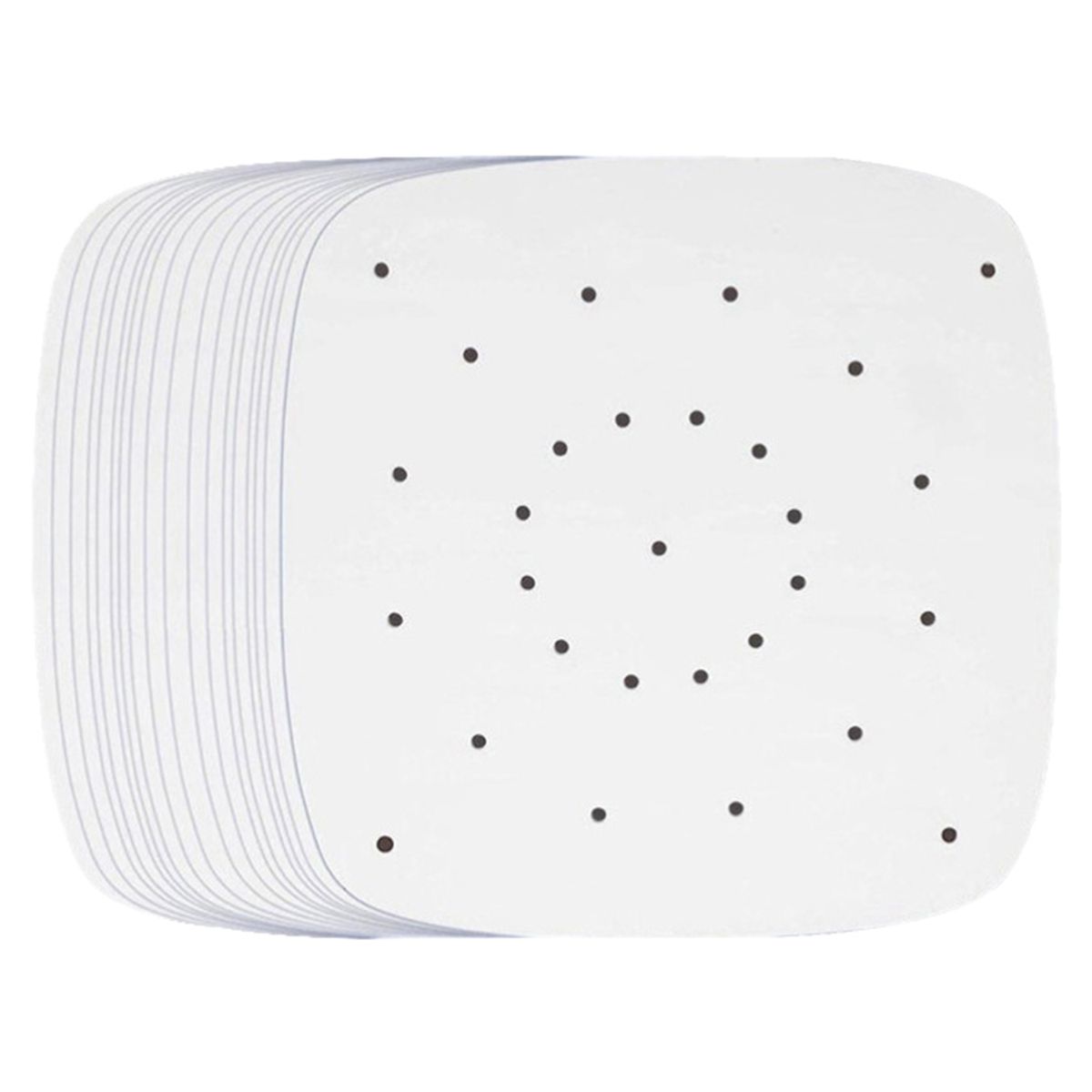 100Pcs Air Fryer Parchment Paper Perforated Unbleached