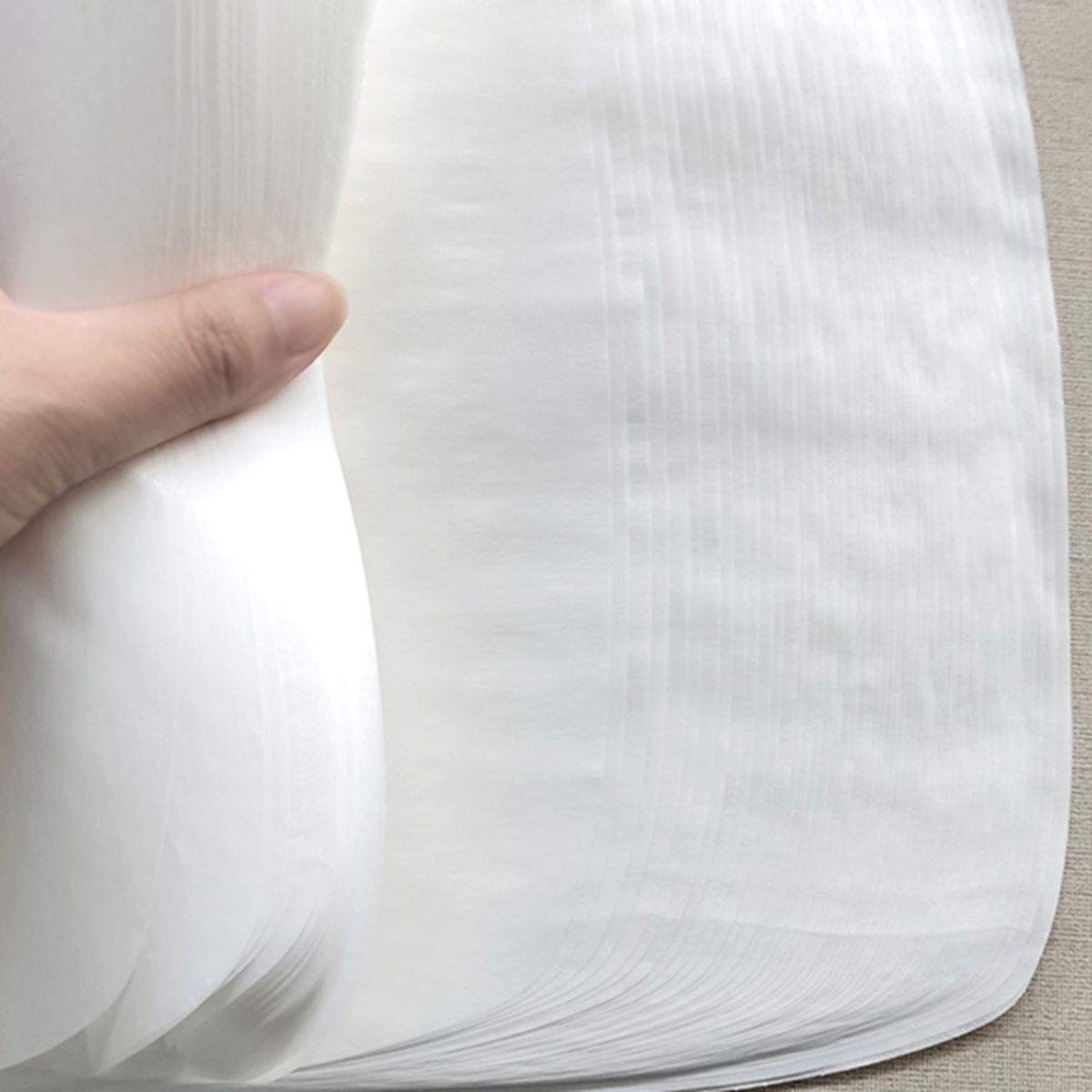 100Pcs Air Fryer Parchment Paper Perforated Unbleached