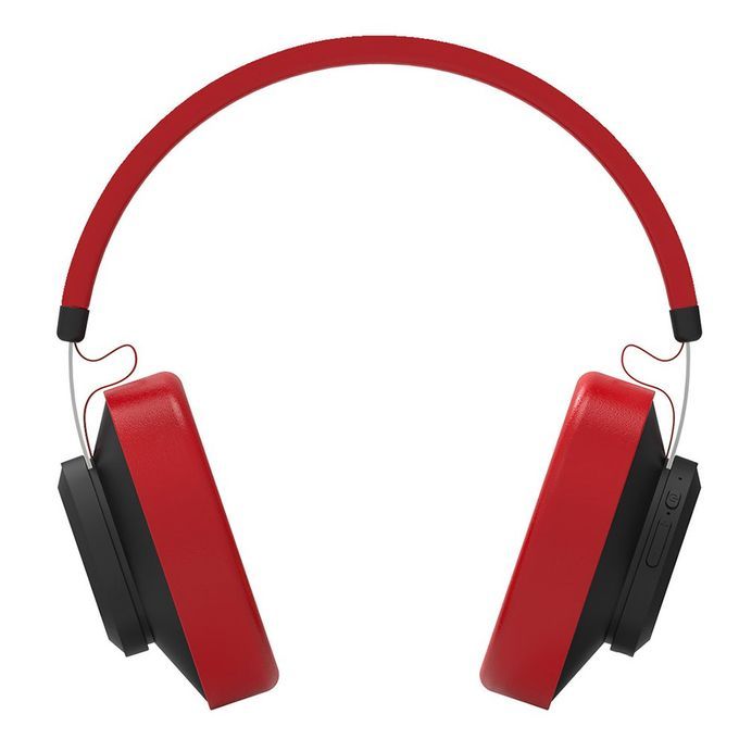 Multifun Tion Headset Headset Monitor Level Wireless Stereo Headset-red