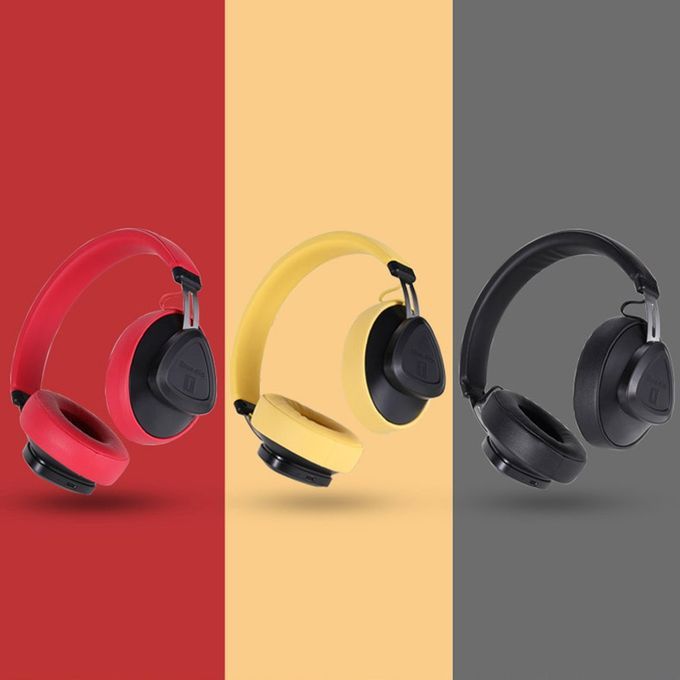 Multifun Tion Headset Headset Monitor Level Wireless Stereo Headset-red