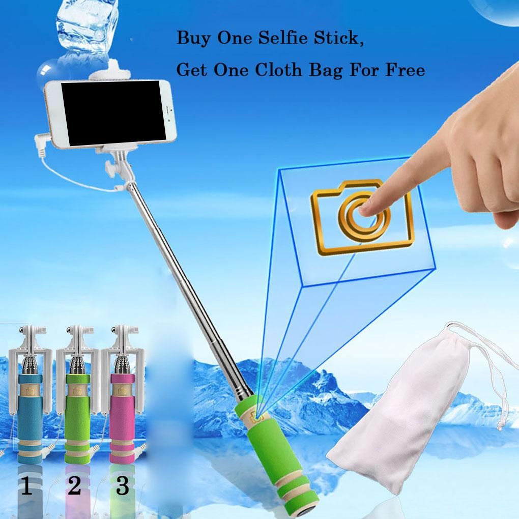 Handheld self timer lever-Blue