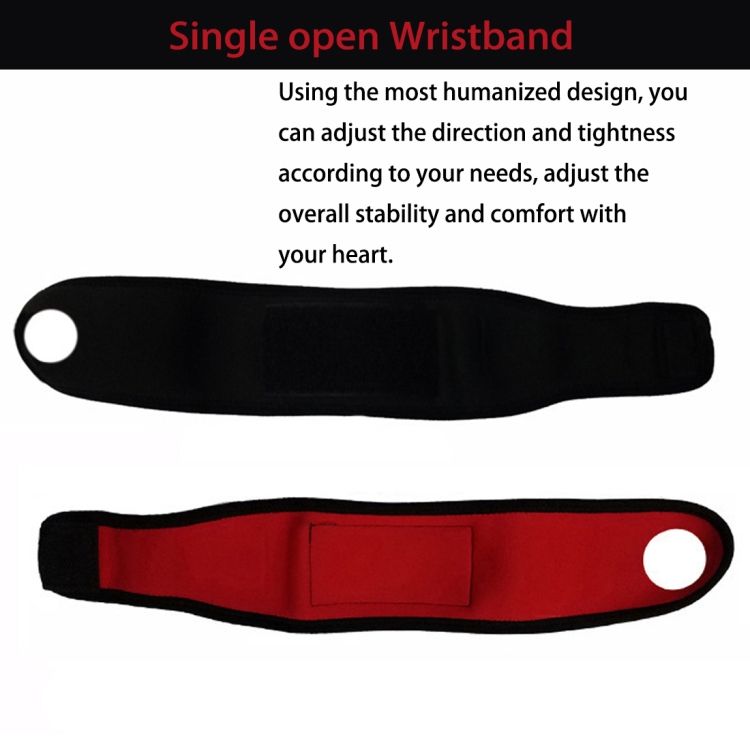 Open Hole Heating Wrap Compression Wrist Brace