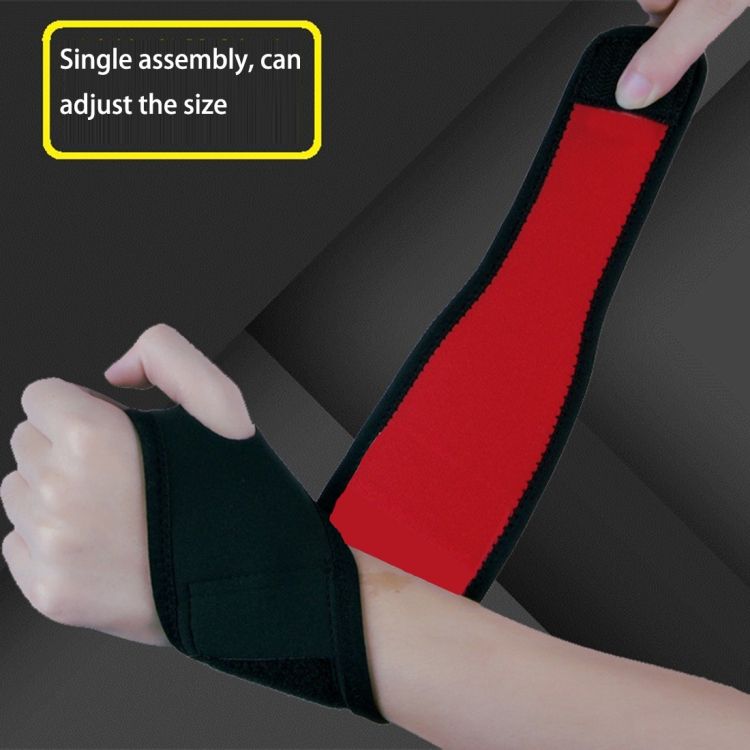 Open Hole Heating Wrap Compression Wrist Brace