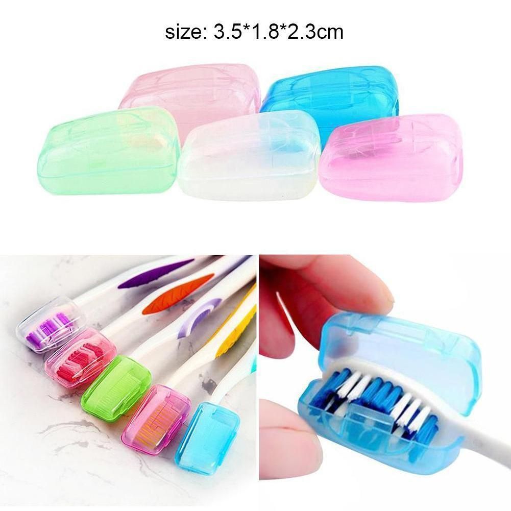 Portable Travel Toothbrush Head Holder Case Cover Wash Cap
