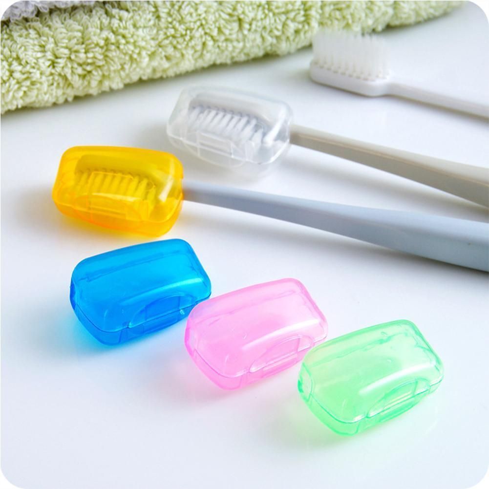 Portable Travel Toothbrush Head Holder Case Cover Wash Cap