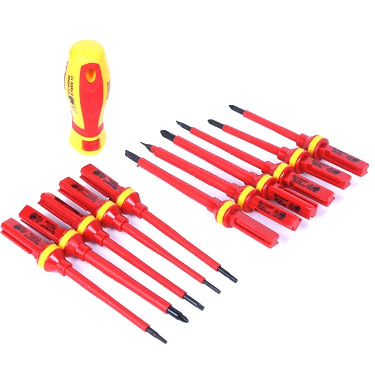 13 In 1 VDE Industrial Telecommunications High Pressure Resistant Screwdriver Set Apple Phone Repair Tool Screwdriver