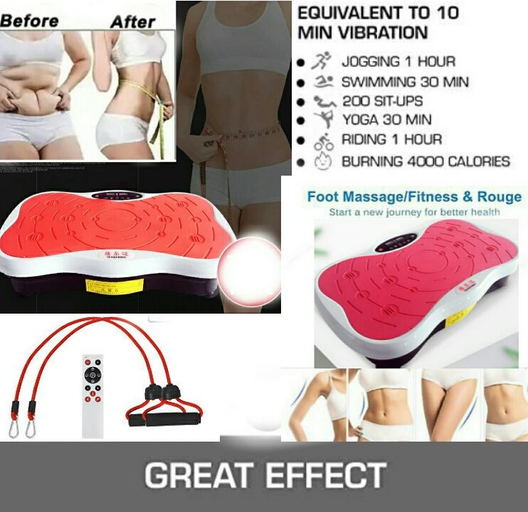 Vibration Plate Machine Vibration Whole Body Workout Equipped