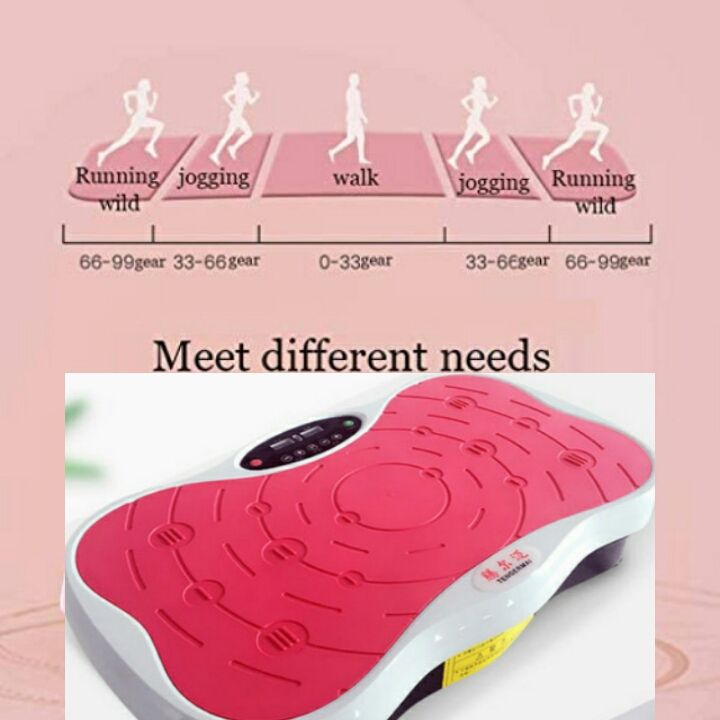 Vibration Plate Machine Vibration Whole Body Workout Equipped