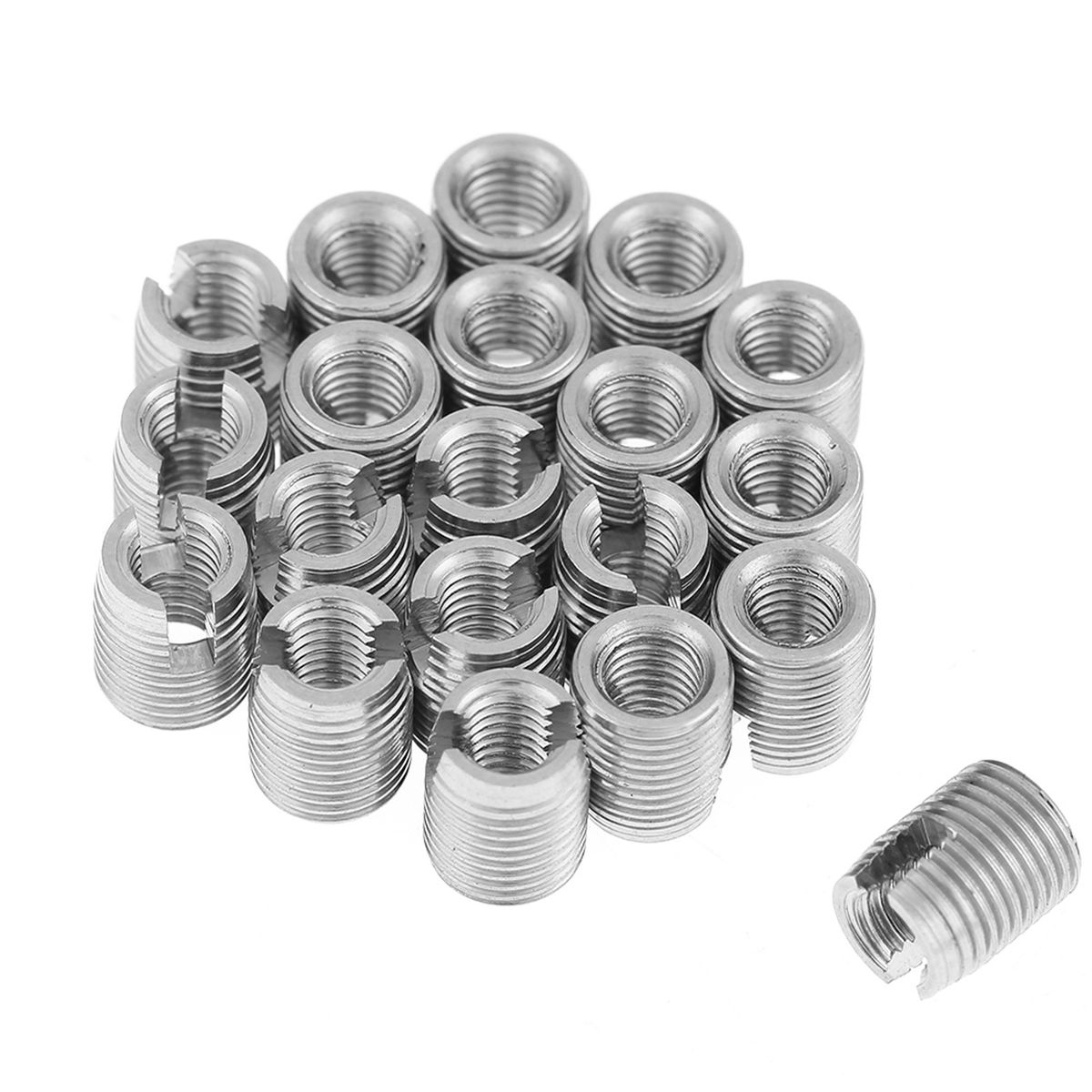 20pcs Stainless Steel SUS303 Self Tapping Slotted Screw