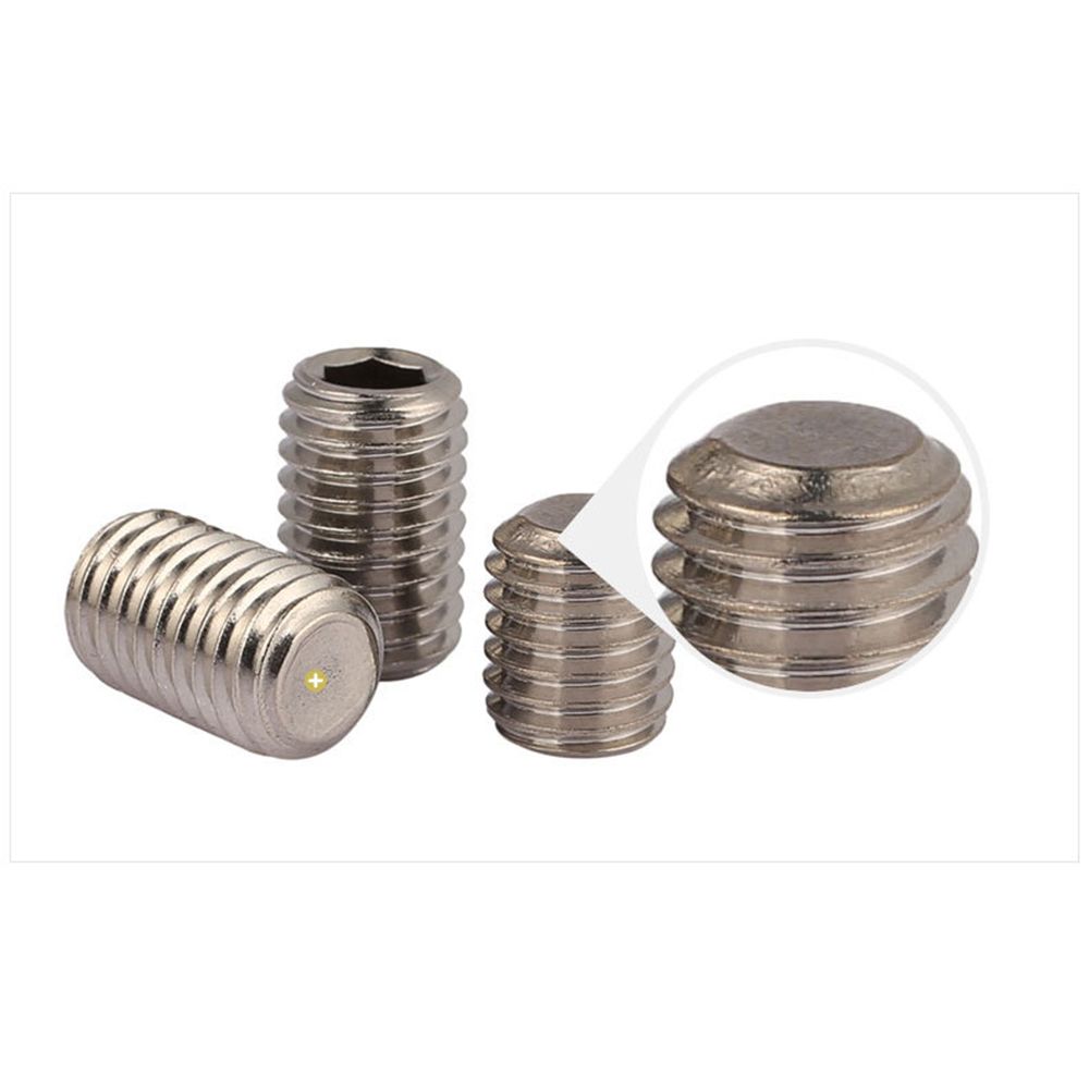 200pcs Hex Grub Screws Kit Set Screws 304 Stainless Steel