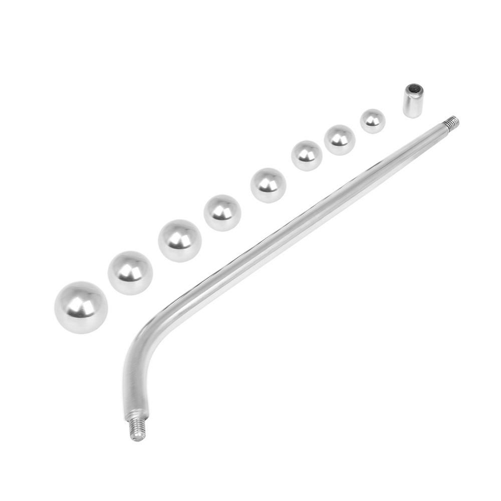 Saxophone Repair Tool Kit with 8pcs Sheet Metal Round Balls Sheet Metal Barrel Ball and Long Rod for Alto/Tenor Saxophone Wind Instrument