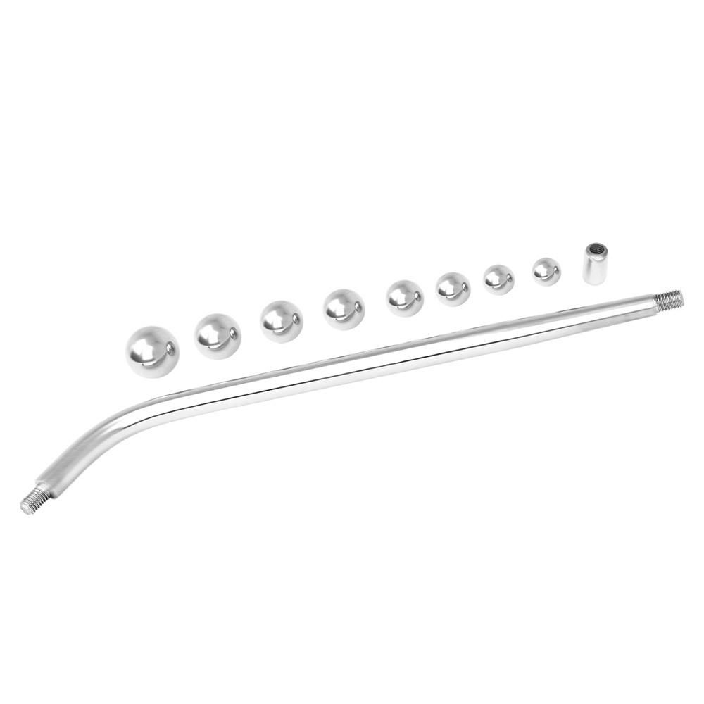 Saxophone Repair Tool Kit with 8pcs Sheet Metal Round Balls Sheet Metal Barrel Ball and Long Rod for Alto/Tenor Saxophone Wind Instrument