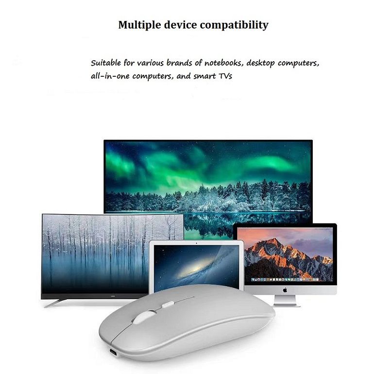 Wireless Bluetooth Mouse Mute Charging Version