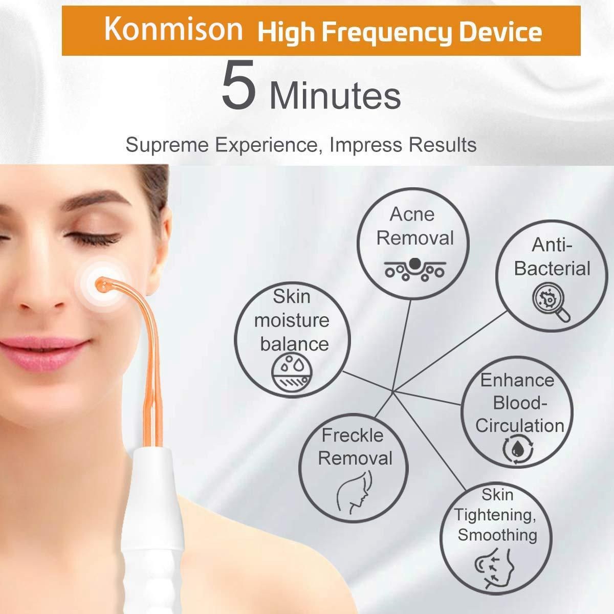 High Frequency Electrotherapy Wand Glass Tube