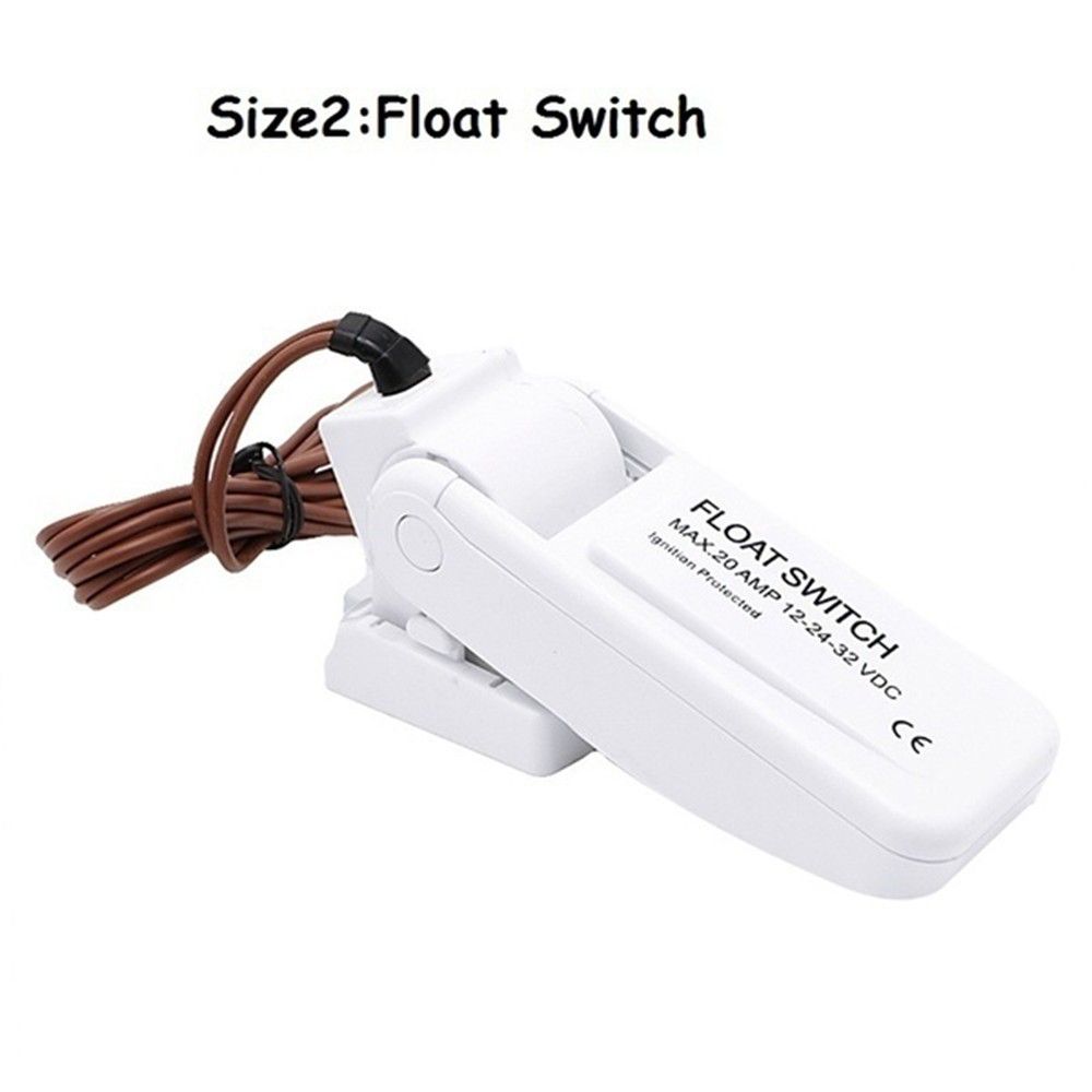 12V 1100GPH Automatic Boat Bilge Pump Float Switch Bilge