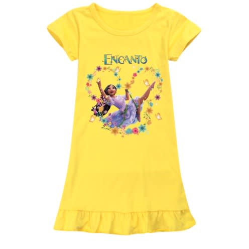 Encanto Girl Dress- Yellow
