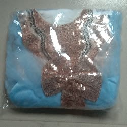 Baby Girls Sequin Dress - Big Bow Dress - Blue
