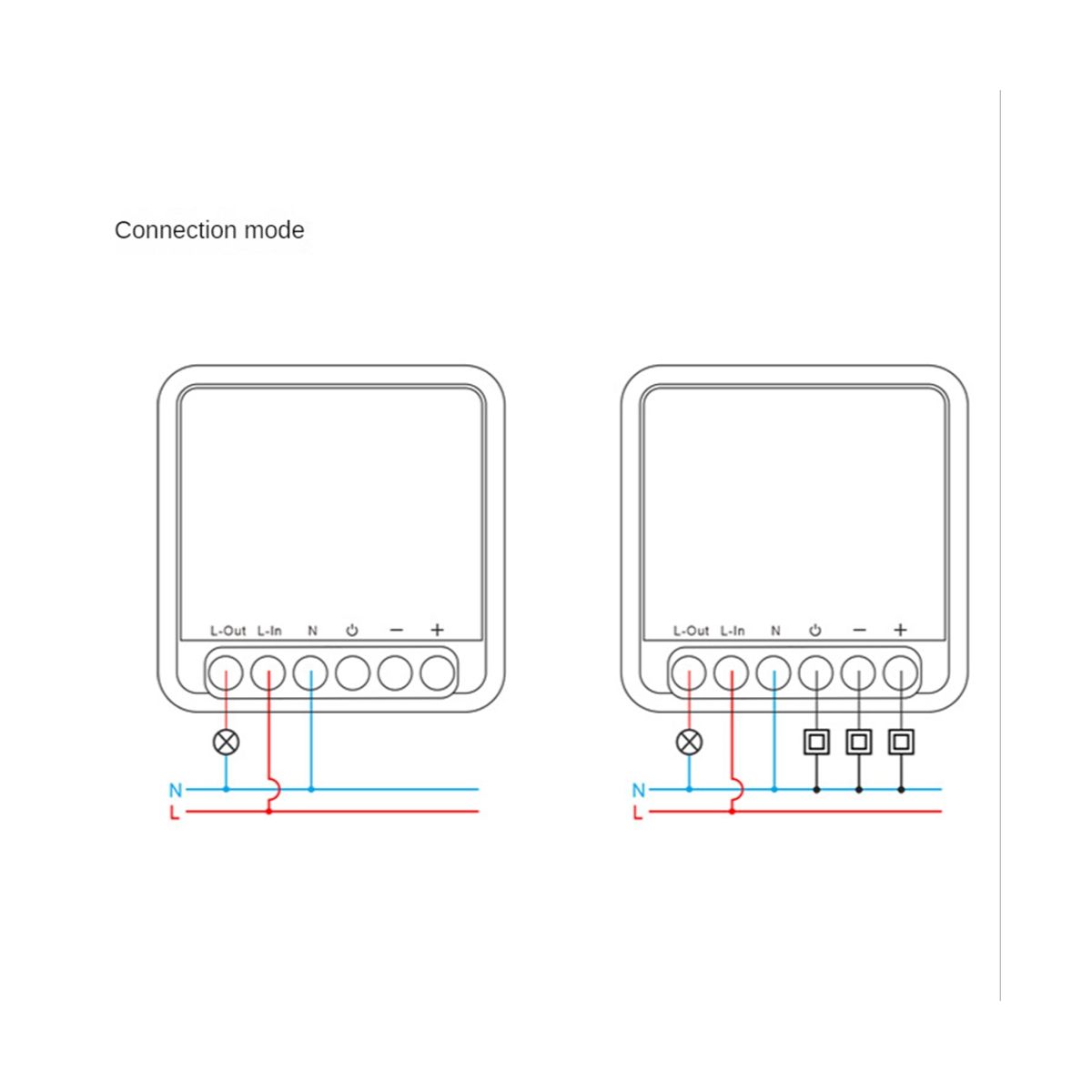 Tuya WiFi Smart Dimmers Switch Module Supports 2 Way