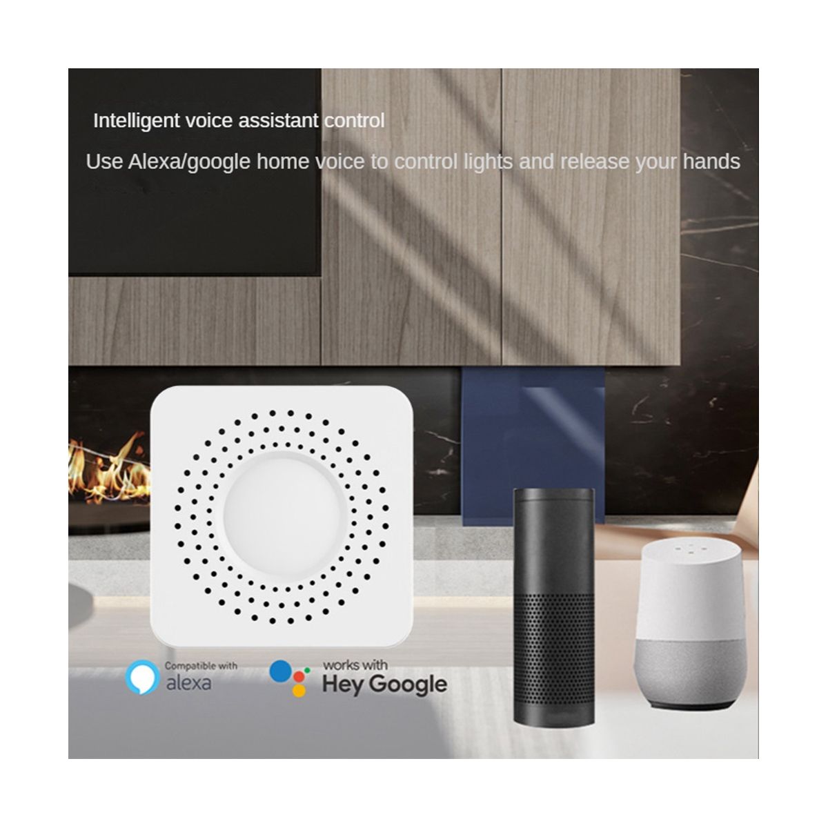 Tuya WiFi Smart Dimmers Switch Module Supports 2 Way