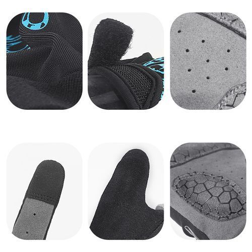 Motorcycle Gloves For Men Women Riding Cycling Biker Moto Racing Gloves（Blue）