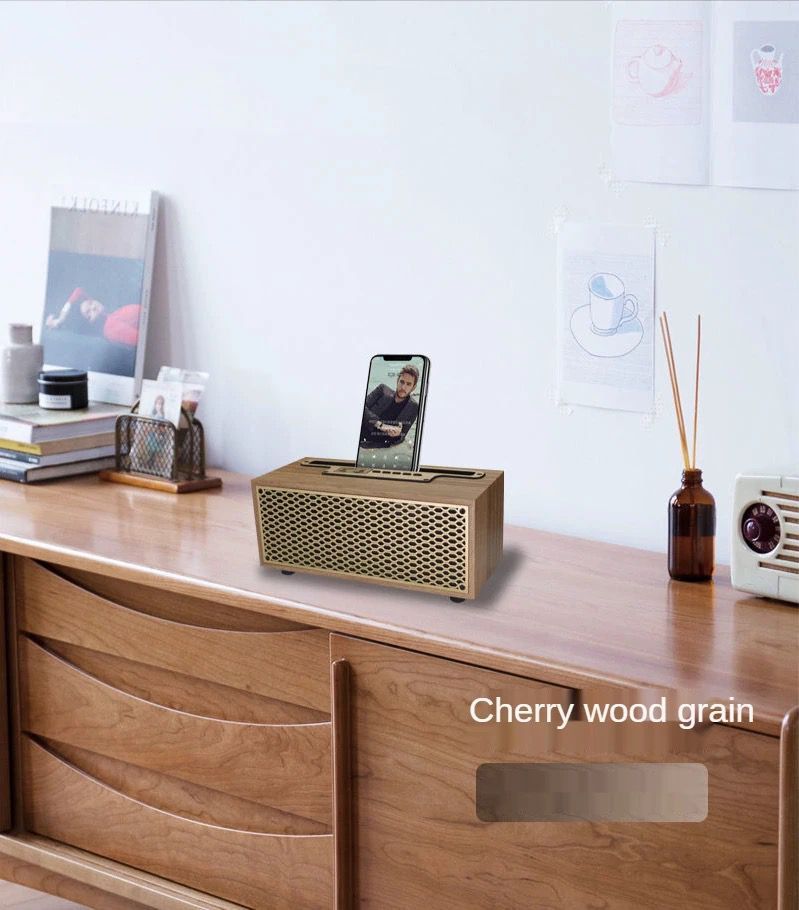 Wooden Wireless Home Subwoofer Bluetooth Speaker