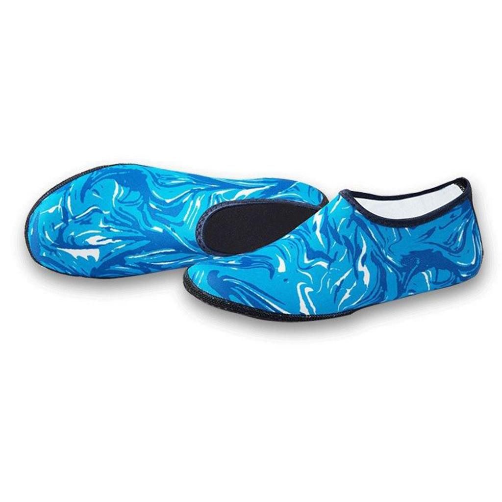 Soft Water Shoes Ultralight Diving Socks Slip  Blue XS
